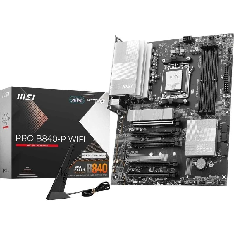 PLACA BASE MSI PRO B840-P...