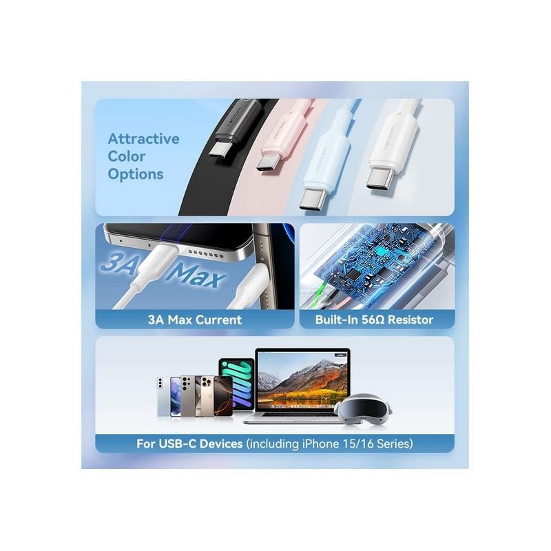 CABLE VENTION USB-A 2.0 -...